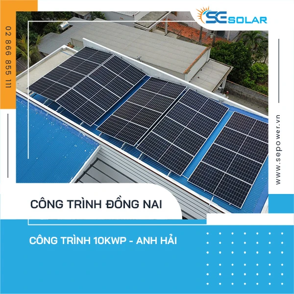 Chi phí lắp điện mặt trời 10kW giá bao nhiêu?