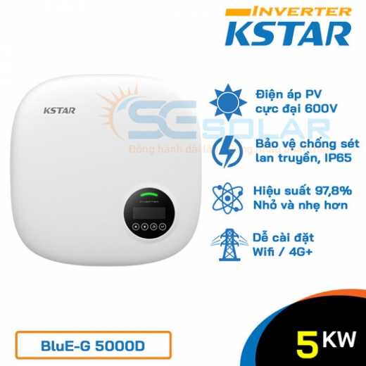 Biến tần điện mặt trời 5KW - KSTAR BluE-G 5000D