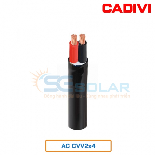 Dây điện AC CVV2x4 - CADIVI