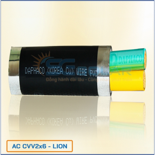 Dây điện AC CVV2x6 - Lion/DAPHACO