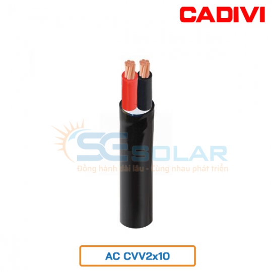 Dây điện AC CVV2x10 - CADIVI