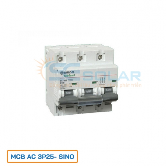 MCB AC 3P25 - Sino